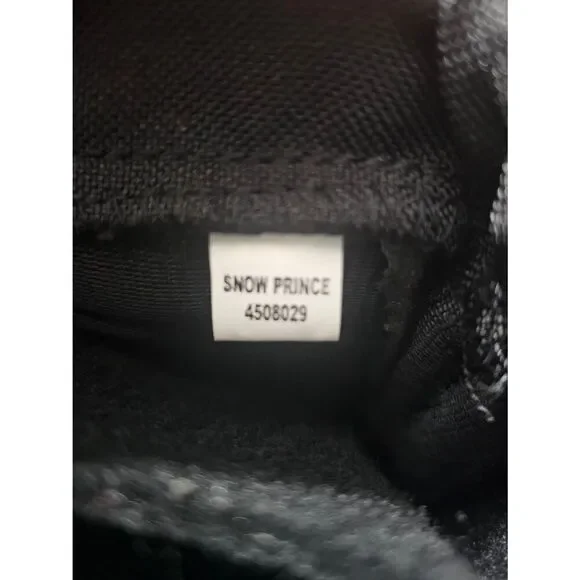 Snow Prince Rubber Boots Cinch Secure Closure Inner Bootie Unisex Kids Size 1 - Picture 10 of 11